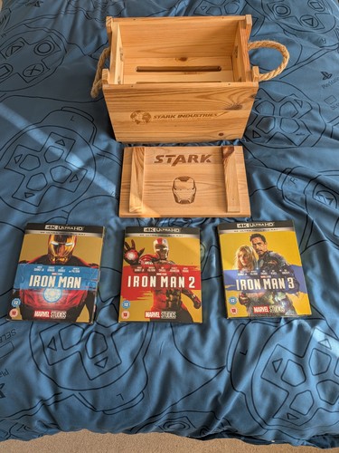 Stark crate with iron man - stark,