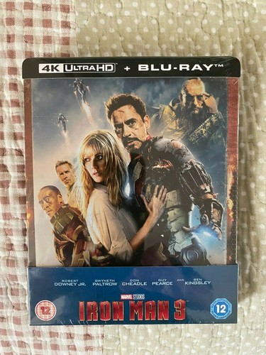 Iron man blu ray - iron, 4k+blu-ray