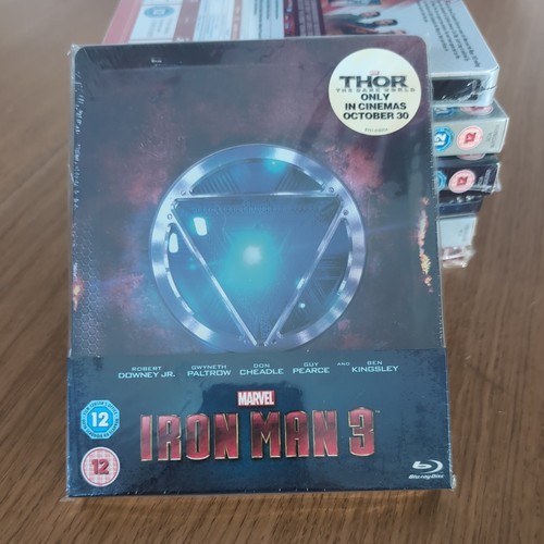Iron man blu - blu-ray, steelbook