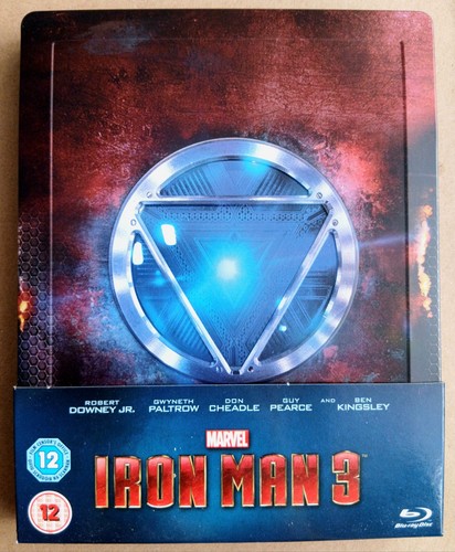 Steelbook marvel iron - steelbook, 3