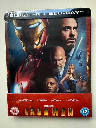 Iron man uhd blu ray - man,