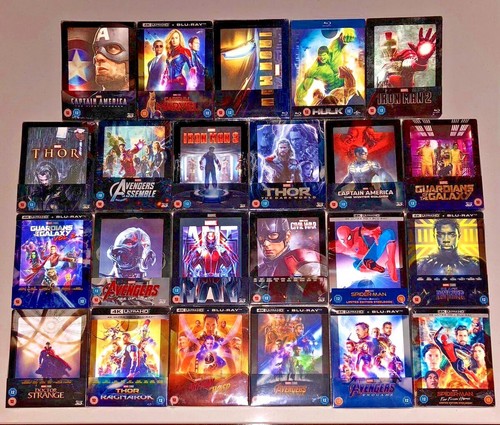 Various marvel blu ray dvd - marvel,