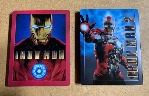 Iron man blu - man, blu-ray