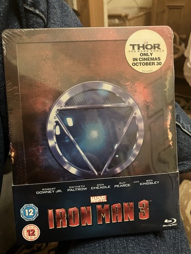 Iron man blu ray steelbook - man, 3