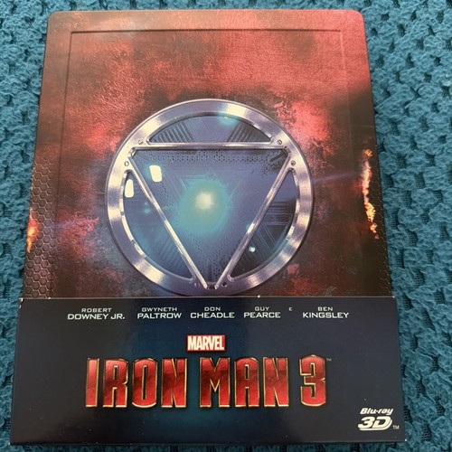 Iron man blu - blu-ray, steelbook