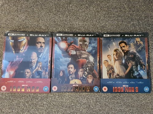 Marvel iron man - trilogy, uhd