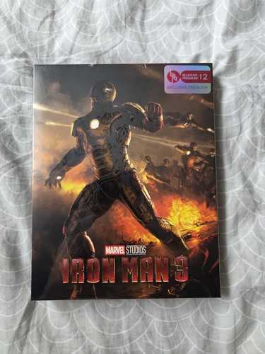 Blufans iron man steelbook - man,
