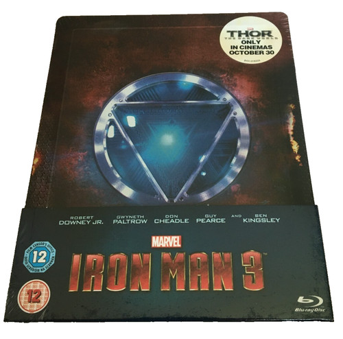 Iron man blu - man, blu-ray