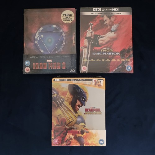 Marvel steelbooks iron man 3 - steelbooks,
