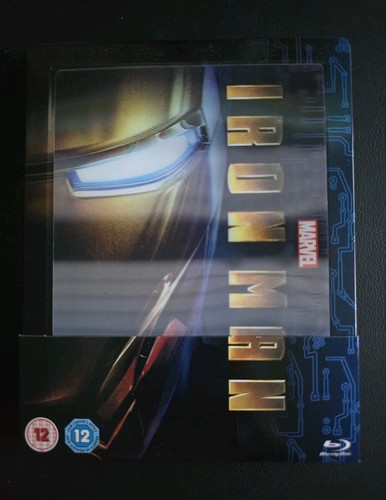 Marvel iron man blu ray - iron, blu-ray